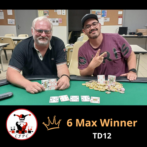winner 6 max 2eme manche 